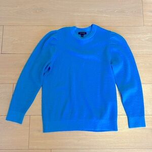 Ann Taylor. Blue sweater.